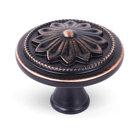 DWYL & LWYD oil-rubbed bronze knob, 36mm, ideal for durable kitchen cabinets