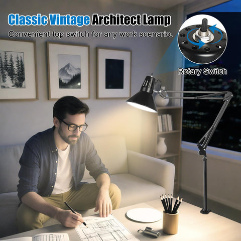 DXOVEEN tiltable lampshade angle supports focused task lighting for details.