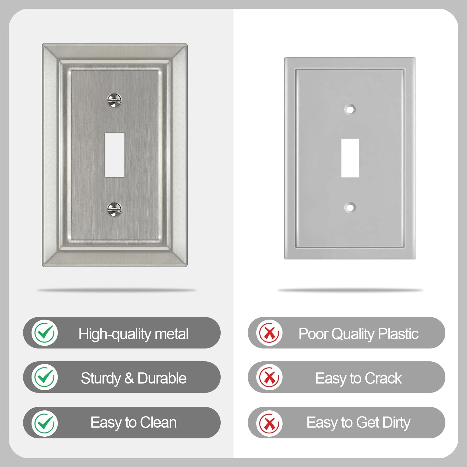 Dyekou decorative wall plate adds brightness to living spaces.