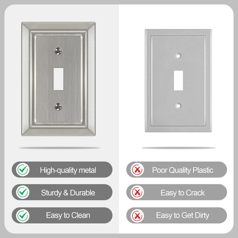 Dyekou decorative wall plate adds brightness to living spaces.