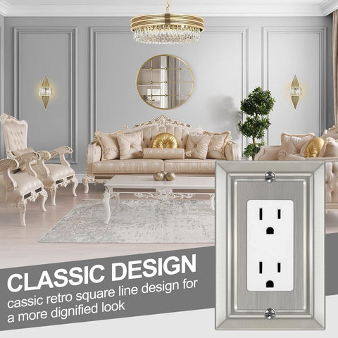 Dyekou outlet cover suitable for kitchen, bathroom, and bedroom spaces