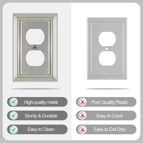Dyekou 6-pack is ideal for coordinating outlets in kitchens or offices