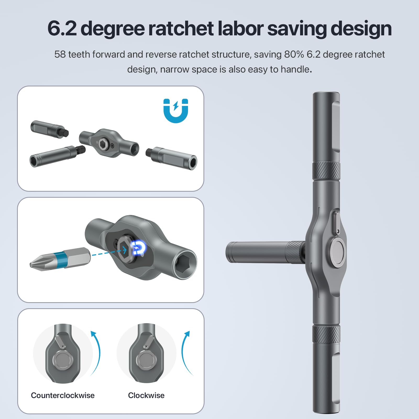DYLIFE color-coded S2 steel bits for quick, precise electronics work