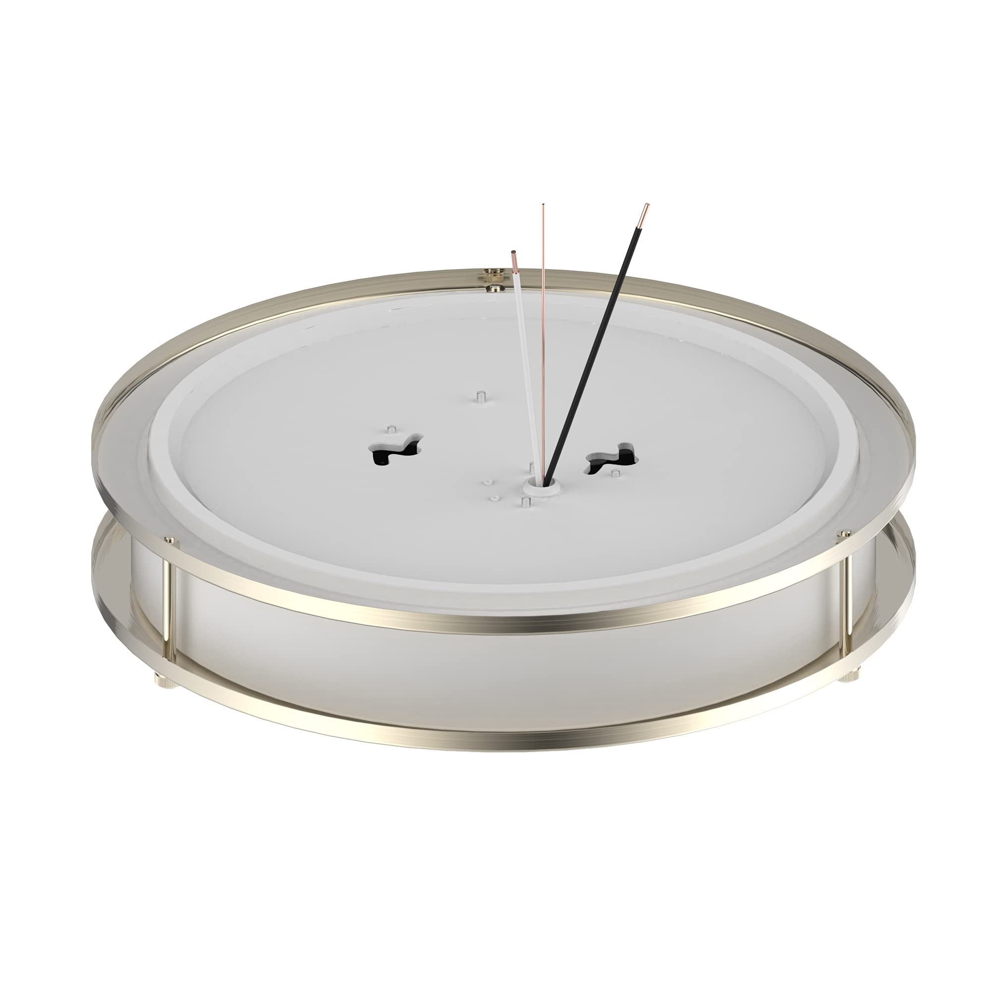 DYMOND easy-install fixture with included hardware simplifies setup.