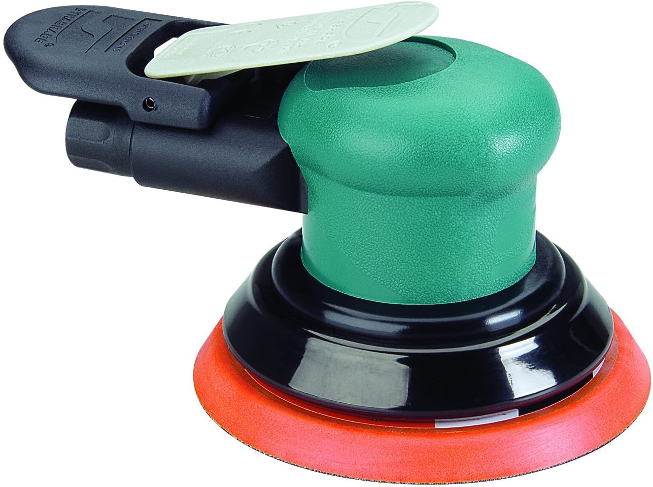 Dynabrade Dynorbital-Spirit 5inch sanding pad delivering swirl-free finish.