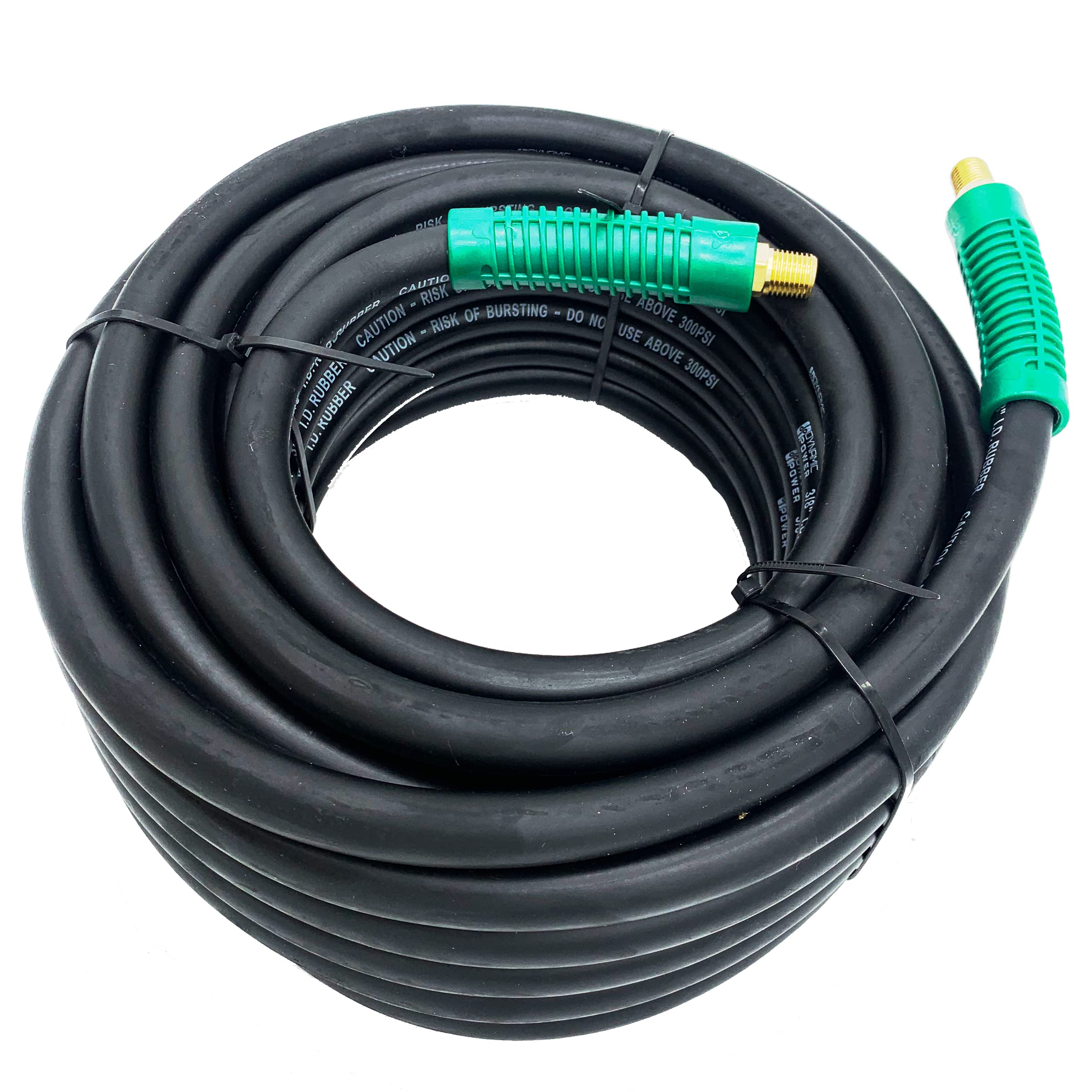 Dynamic Power air hose 38-inch x 50ft with flexible reach for compressors and tools