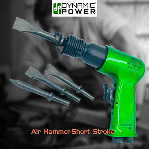 Dynamic Power kit with chisels included for versatile metal cutting and shaping.