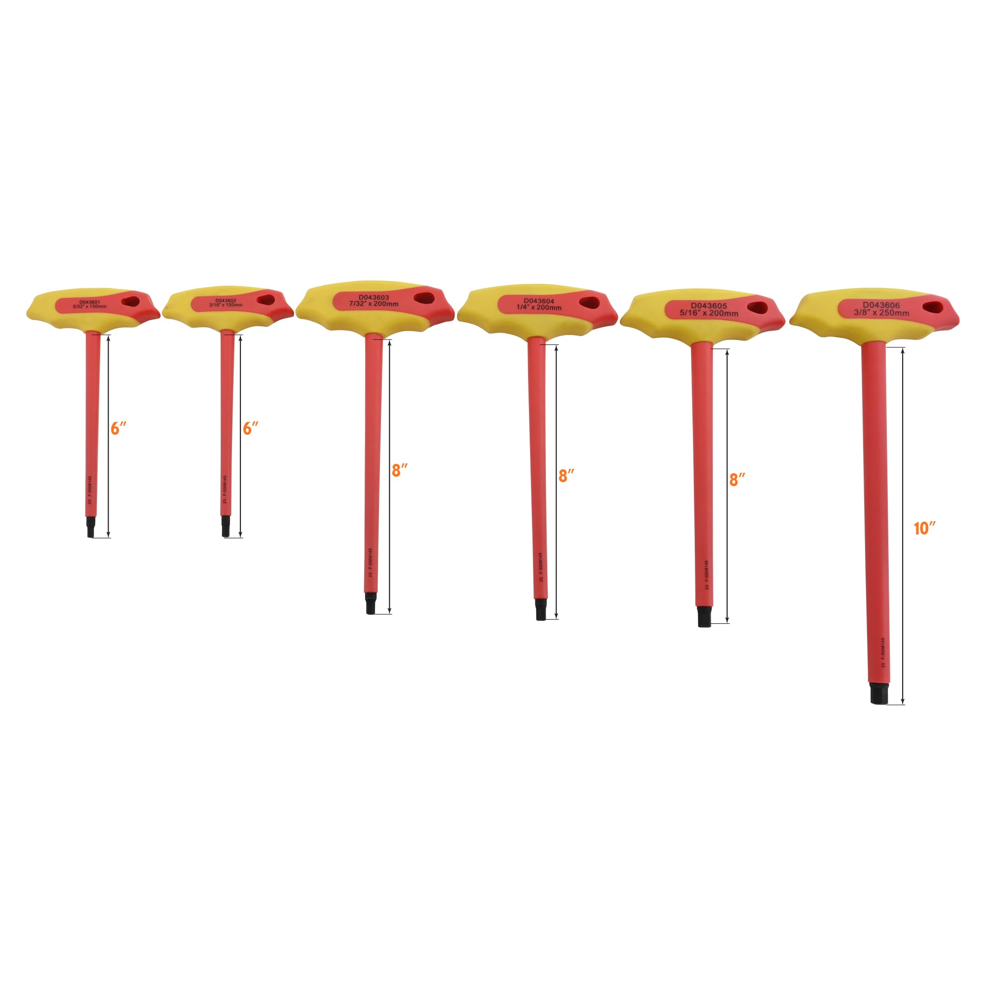 Dynamic Tools hex key close‑up highlights chamfered edges for better fit