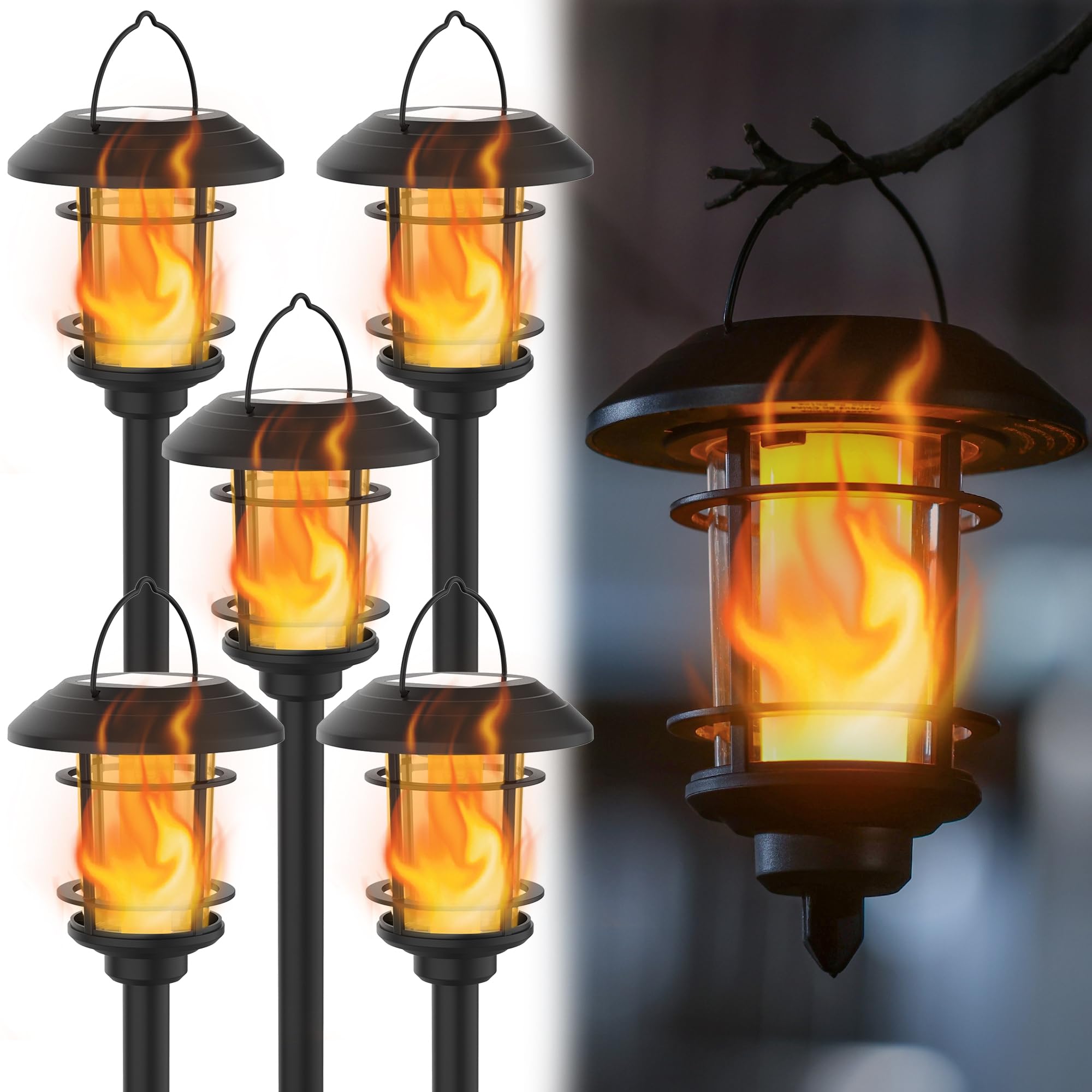 Dynaming 6-pack solar lights ready for year-round outdoor decor
