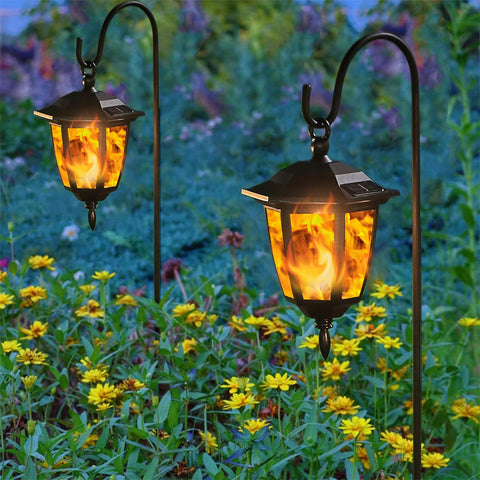 Dynaming easy assemble solar garden lights ready in minutes.