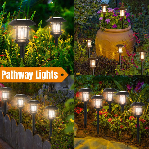 Dynaming solar stake lights install quickly along driveways for clear guidance