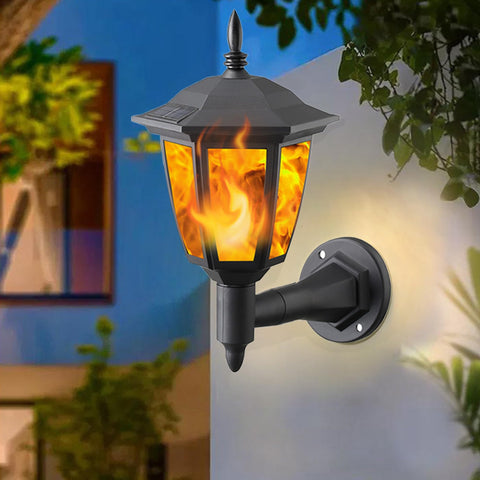 Dynaming solar panel lantern recharges in sunlight for convenience.