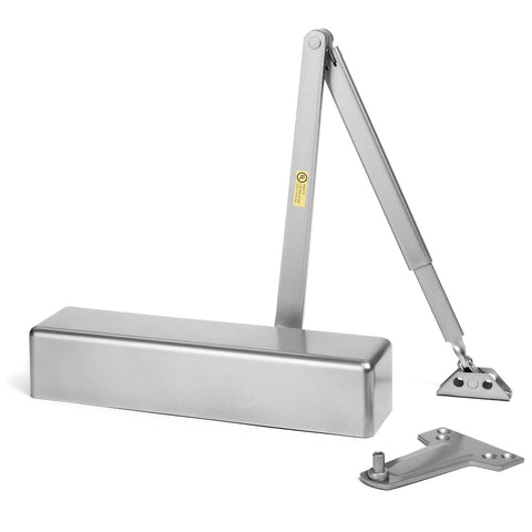Dynasty Hardware 8500 series closer side-profile showing compact durable design