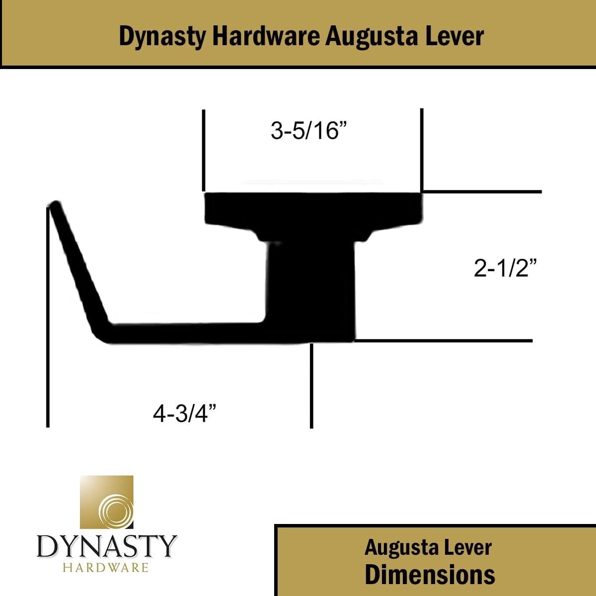 Installation kit included with latch, strike plate, and template.