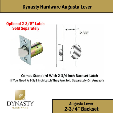 Dynasty Hardware AUG-30-26D installation kit image shows complete hardware.