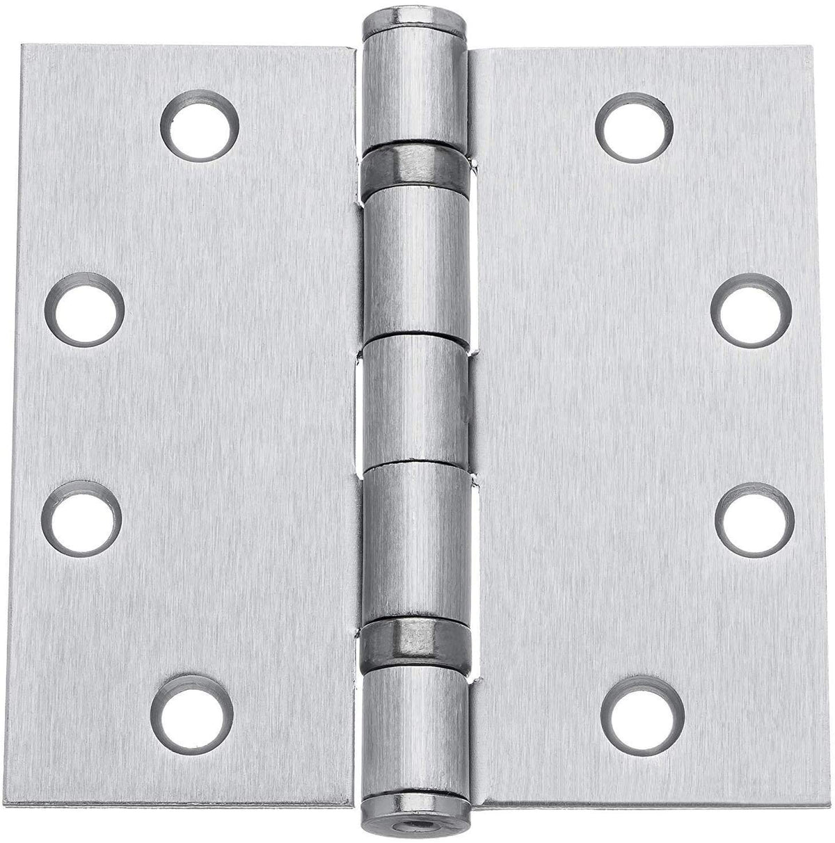 Dynasty Hardware ball bearing hinge close-up shows smooth operation for heavy doors.