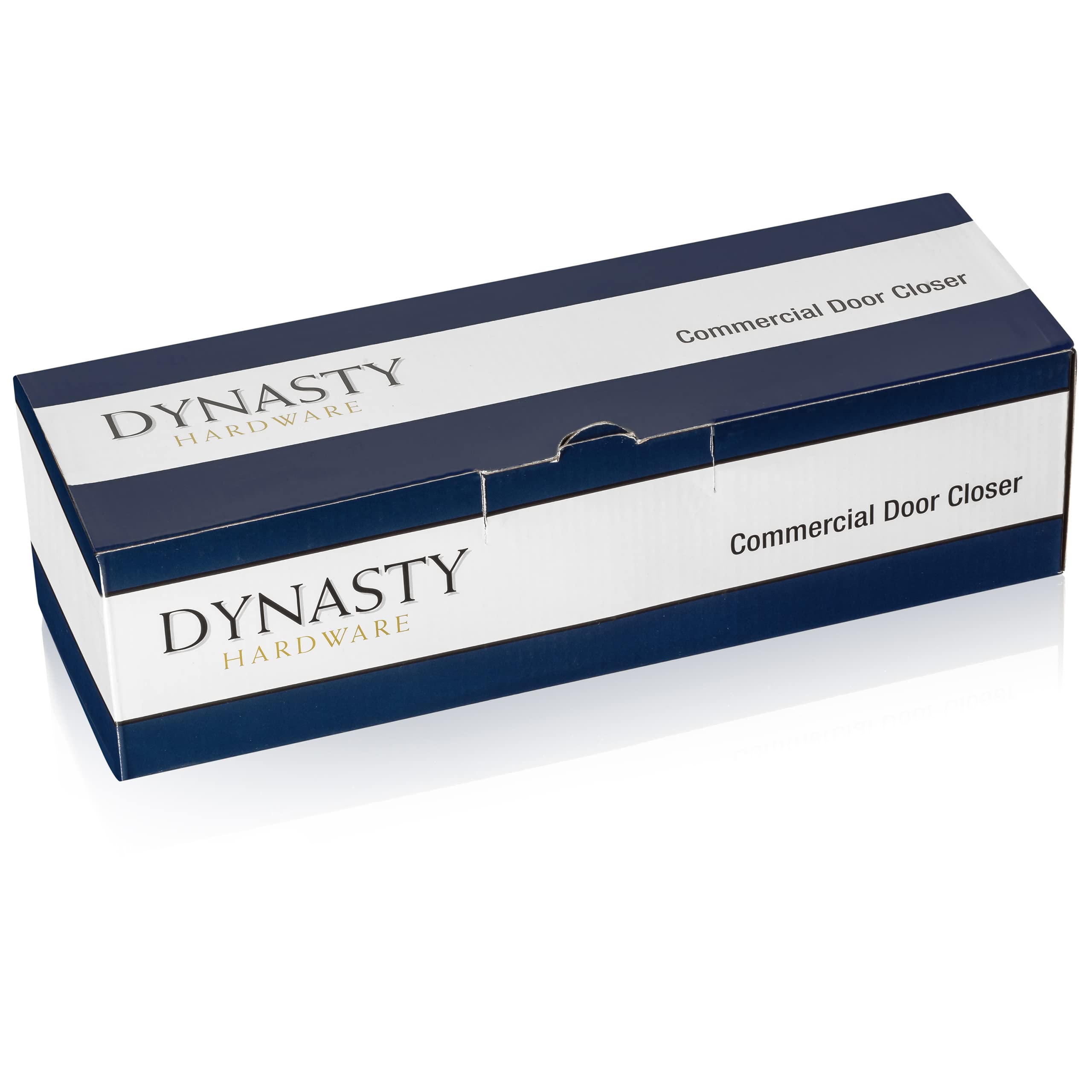 Dynasty Hardware compact dimensions fit neatly without bulk on interior doors.
