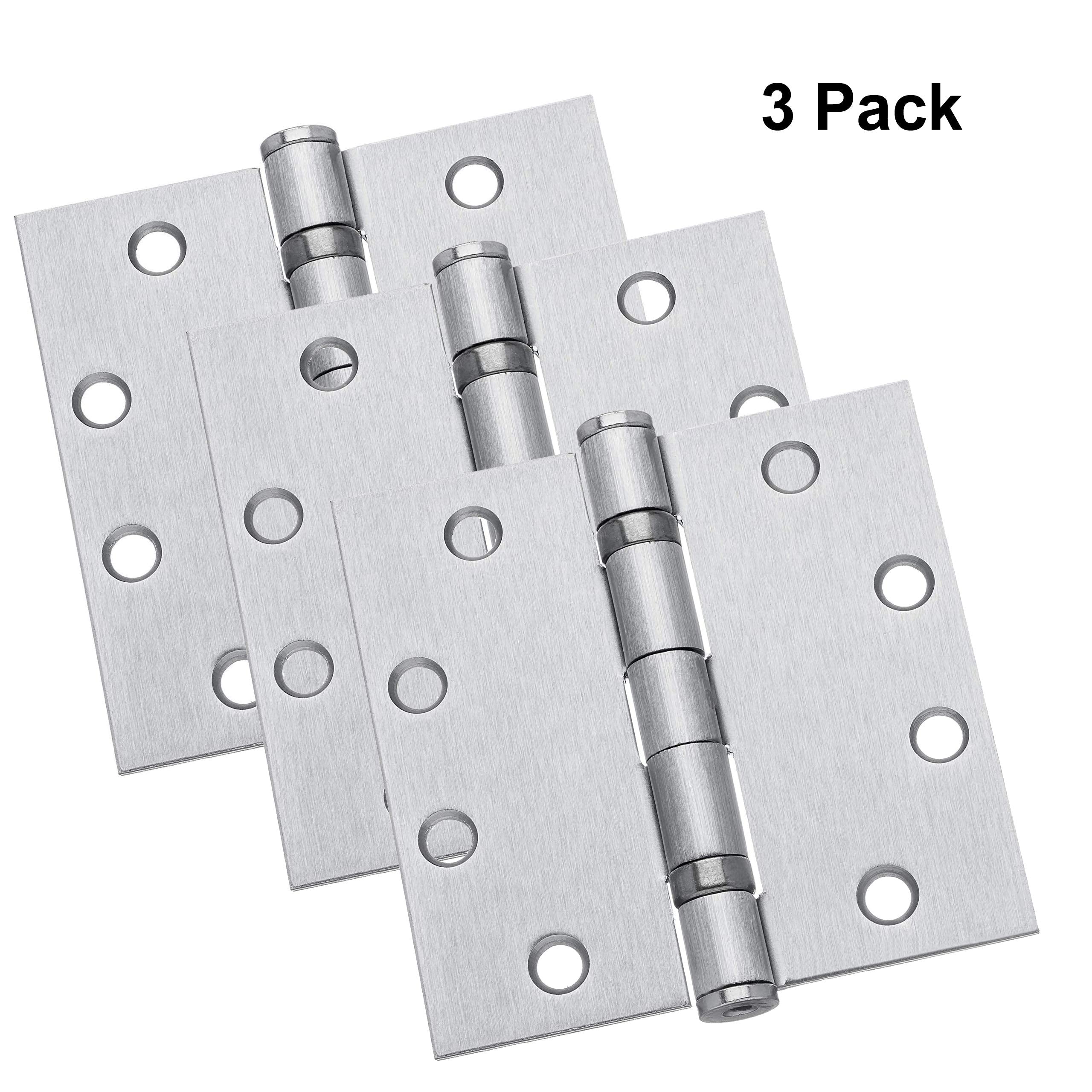 Dynasty Hardware full mortise hinge mounted on a door frame for flush fit.