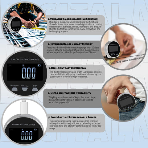 DZ DUO ZHAN device stores 10 measurements for quick reference