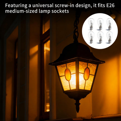 DZQPPC E26 screw-base bulb ready for various lamp setups