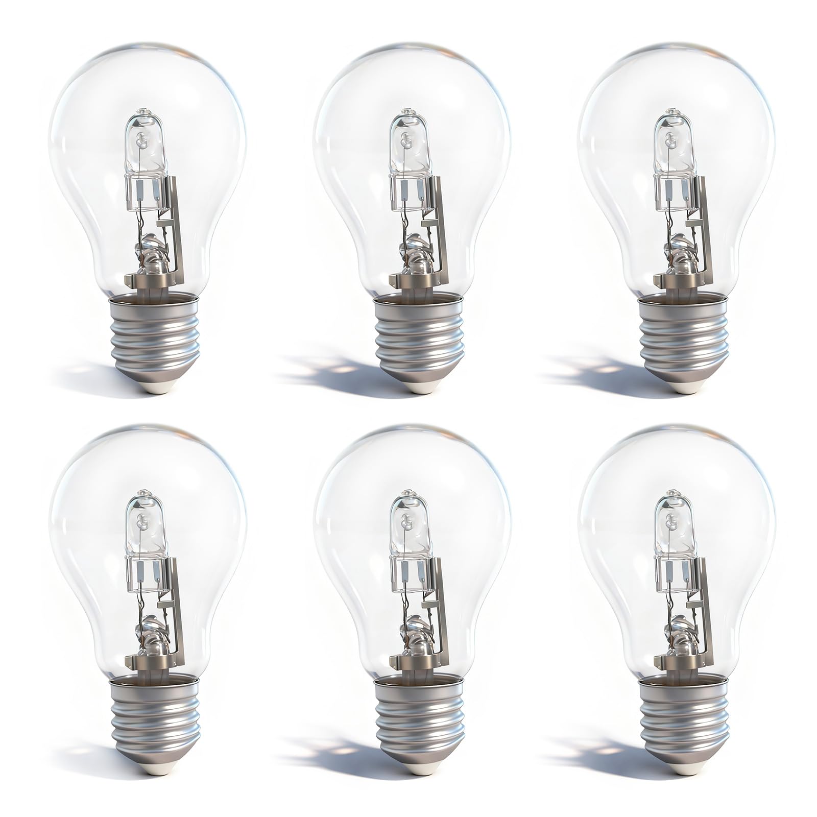 DZQPPC halogen bulb with A19 shape for 120V E26 fixtures in lamps