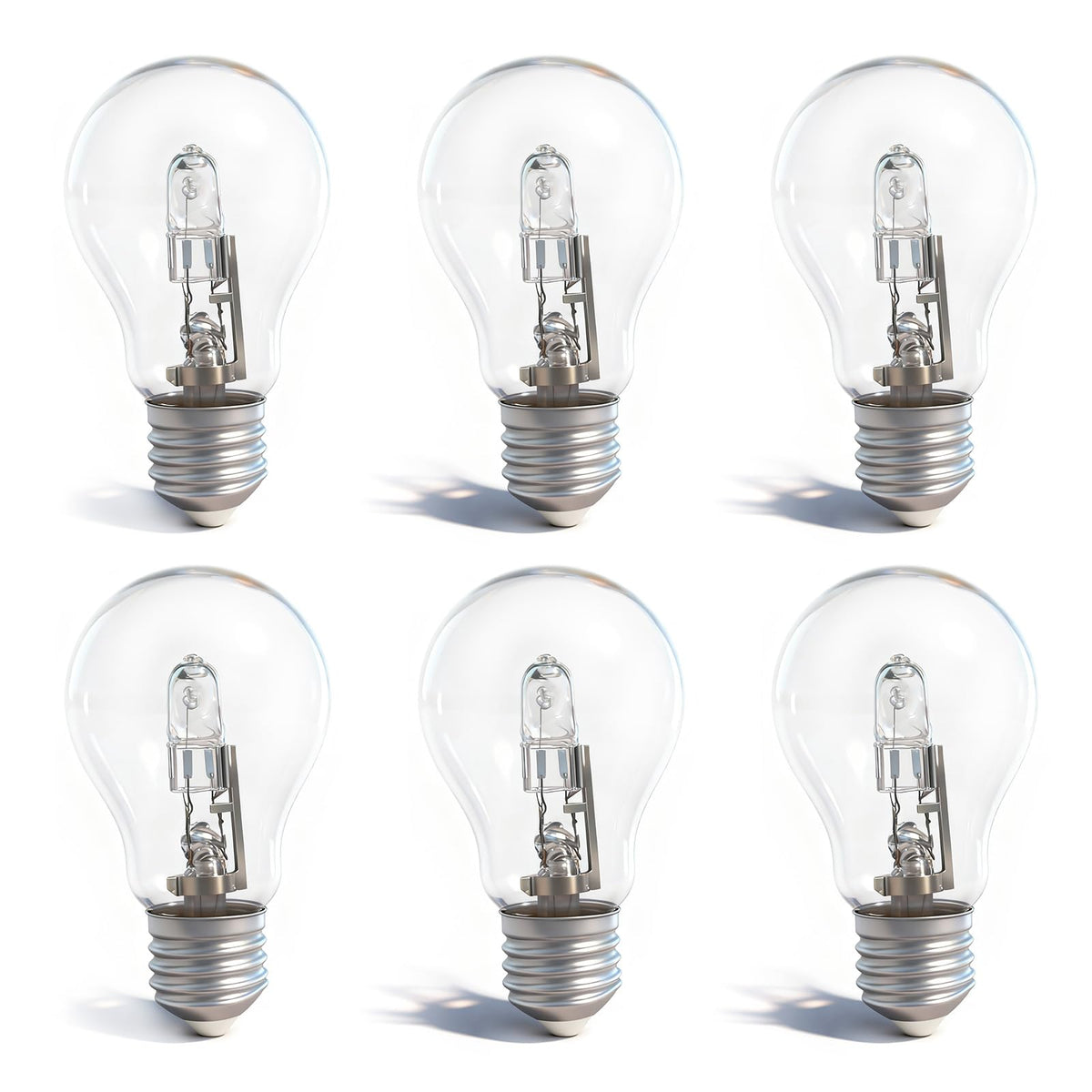DZQPPC halogen bulb with A19 shape for 120V E26 fixtures in lamps