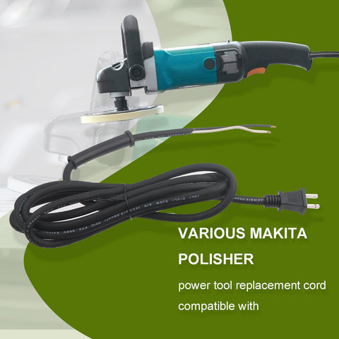 DZQPPC durable rubber strain relief protects the cord from wear.