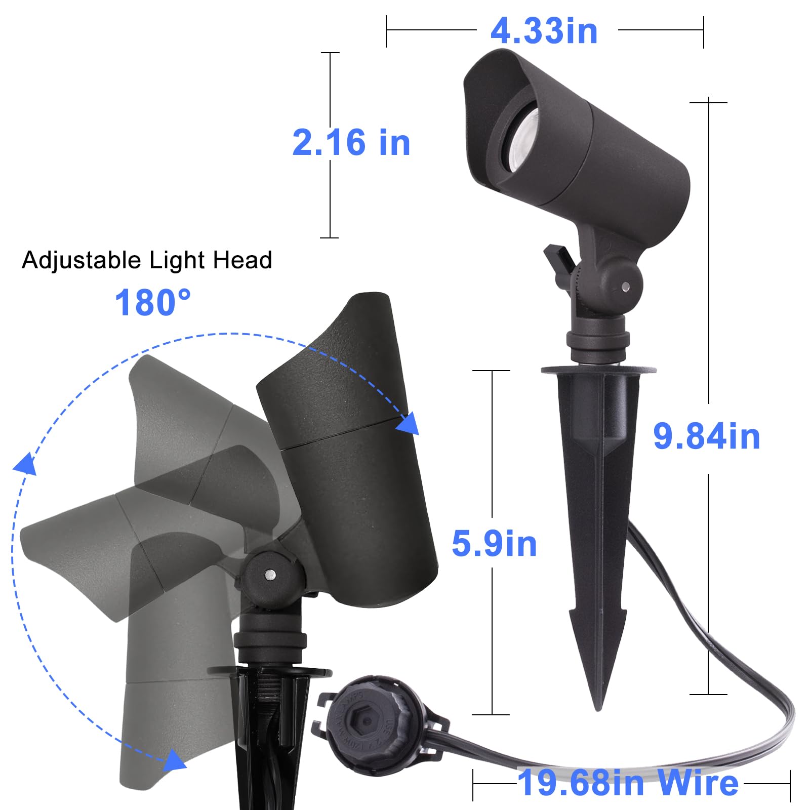 E Energetic Lighting compatibility note for 3CCT and 3000K options.