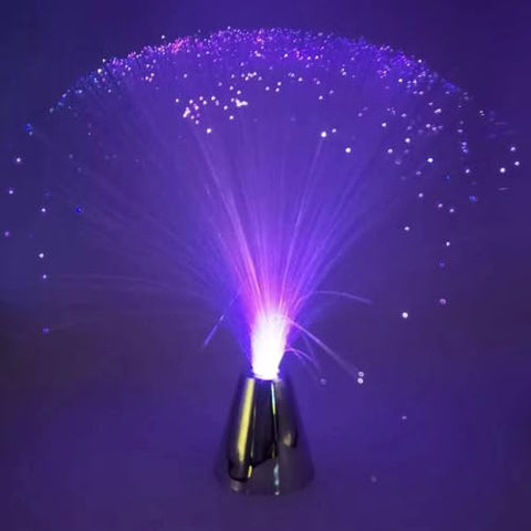 EA chrome-base fibre spray display adds shimmering decor to home