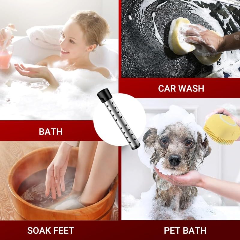 Eaakkoom portable camping water heater ideal for sinks and small tubs.