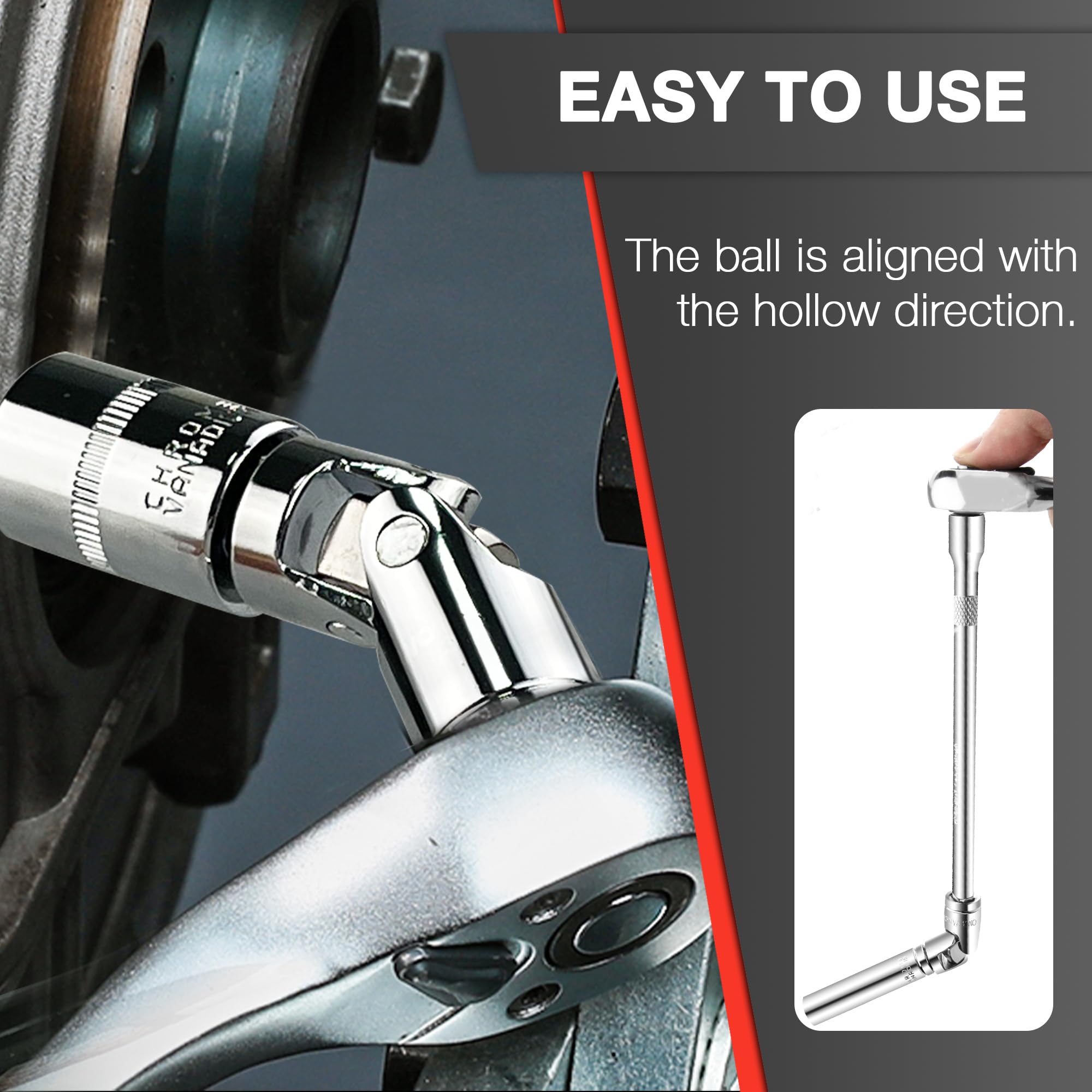 EACELIY storage box keeps sockets organized and portable.