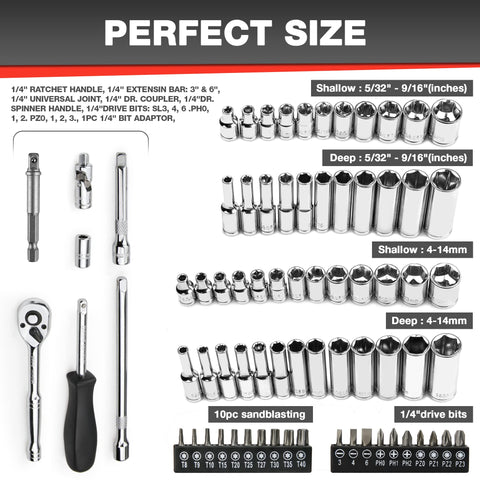 EACELIY universal joint helps access angled fasteners.