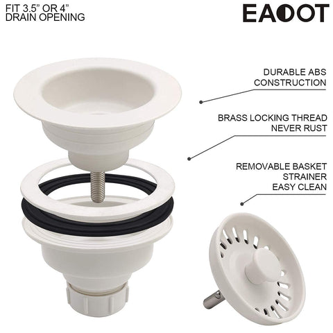EADOT brass tightening screw ensures a durable, leak-free connection.