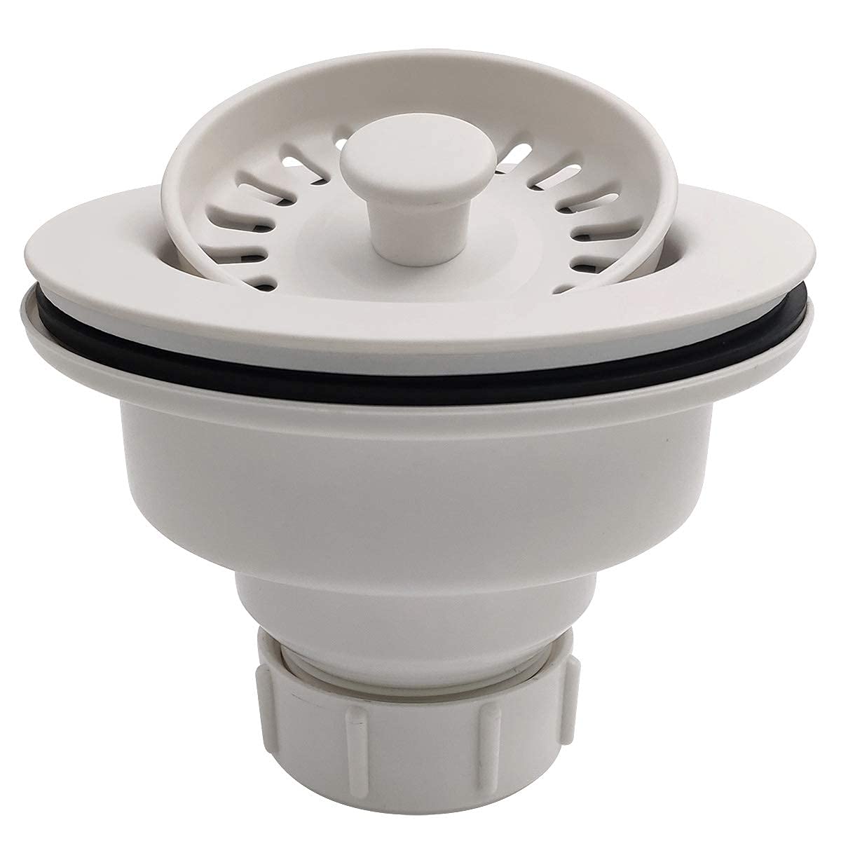 EADOT white stopper provides convenient water filling for washing tasks.