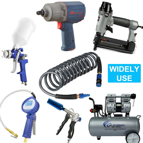EADUTY 10 ft self-coiling hose ideal for tight spaces and quick resets.