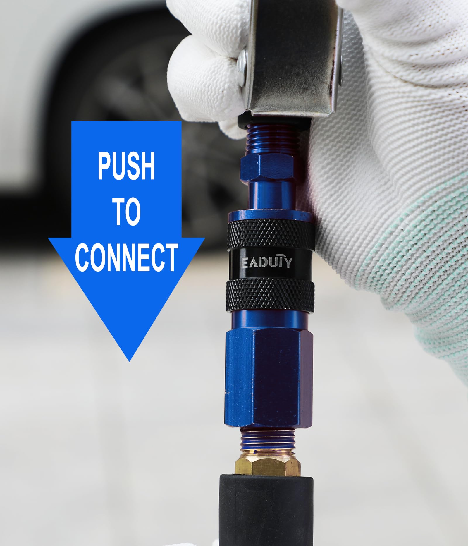 EADUTY reinforced hose rated for 300 PSI working pressure.