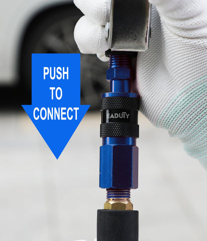 EADUTY flexible air hose operates from -40 to 150 F for all-weather tasks.