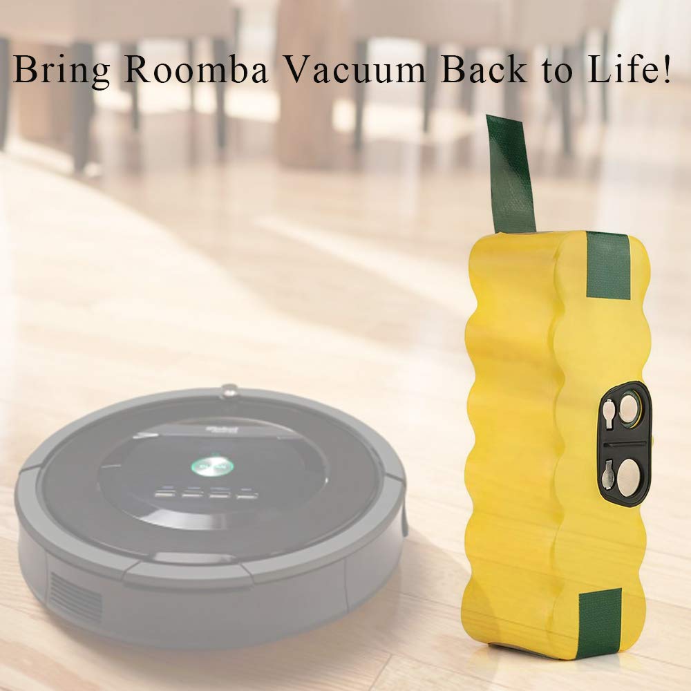 Eagglew 4.5Ah battery powering longer Roomba sessions