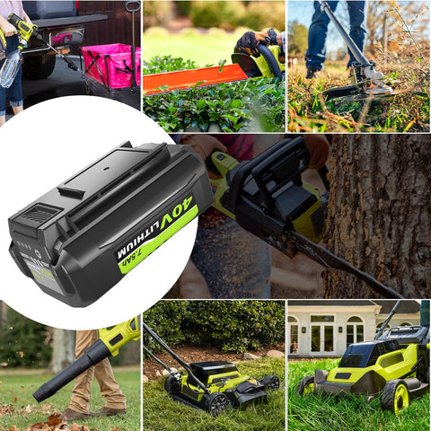 Eagglew Ryobi 40V battery overview highlights upgraded capacity and reliability.