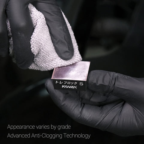Premium coated abrasive finish supports smoother top-coats