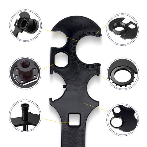 Eaikuxxi Lock Spanner Wrench for installation tasks with secure grip and efficiency.