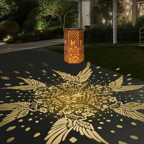 Eandisom IP65 waterproof solar lantern for all-weather evenings