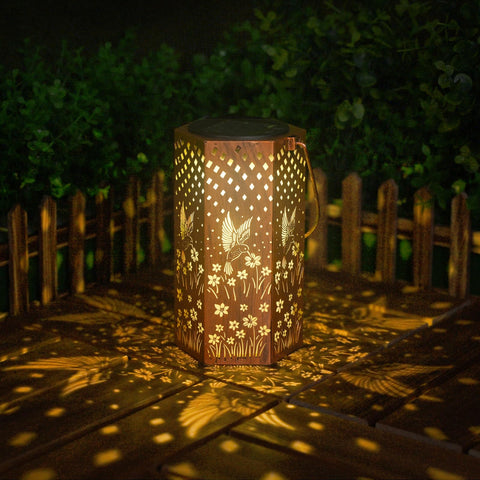 Eandisom porch lantern requires no wiring for easy setup