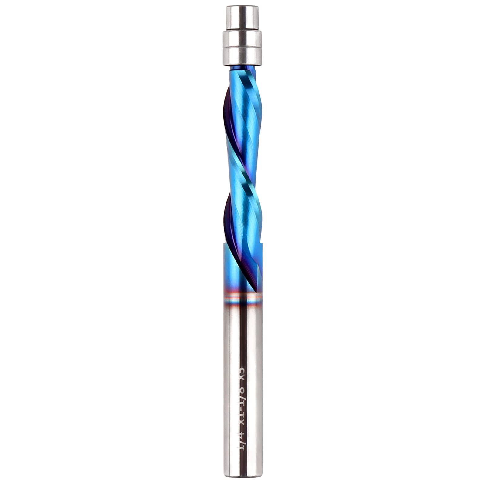 EANOSIC downcut flush trim bit with 1/4 inch shank for clean edges