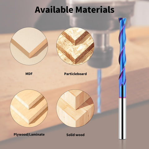 EANOSIC upcut router bit for grooving and slotting work