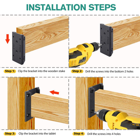 Eapele 2x4 rail post fit detail demonstrating true measurements for precise fit