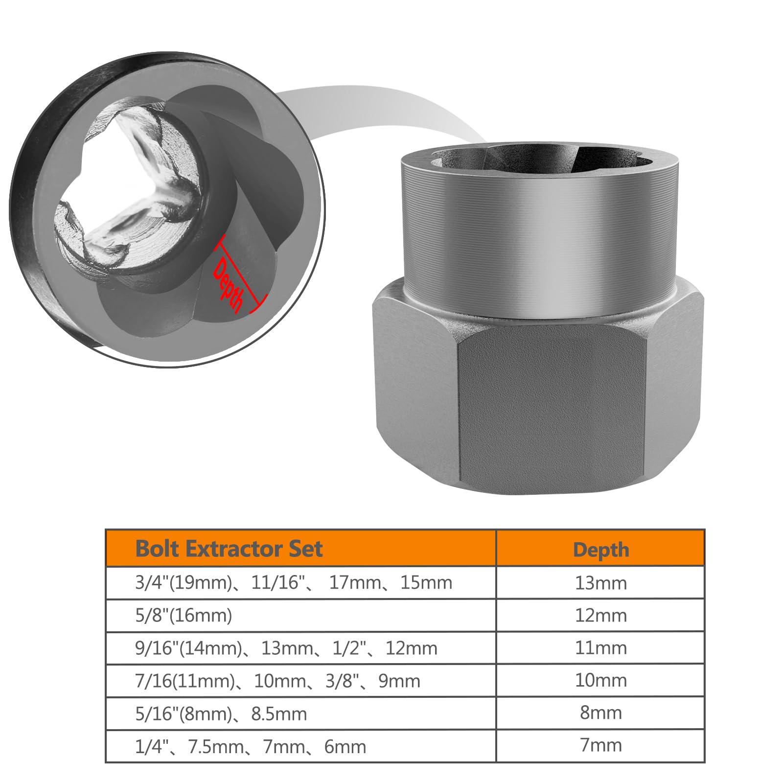 Eapele left-hand cobalt drill bits enable versatile drilling tasks.