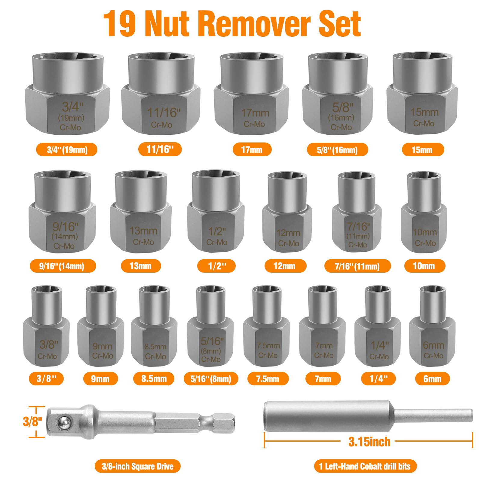 Eapele 41Cr4 steel construction emphasizes durability during tough extractions.