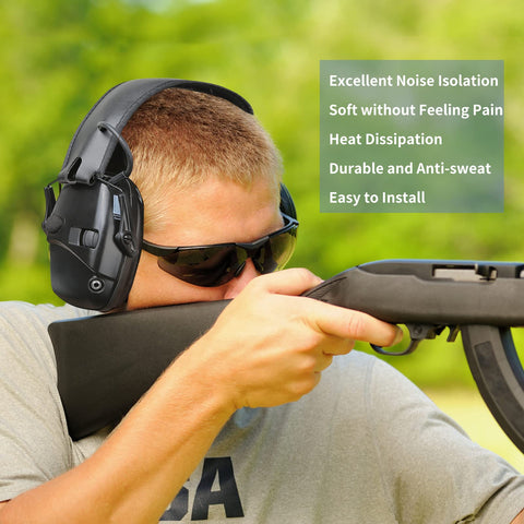 Earrock snap-in gel cushions show easy installation without glue.