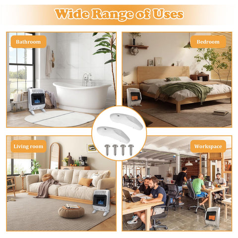 Earthtec durable materials support long-lasting wall heater installation.